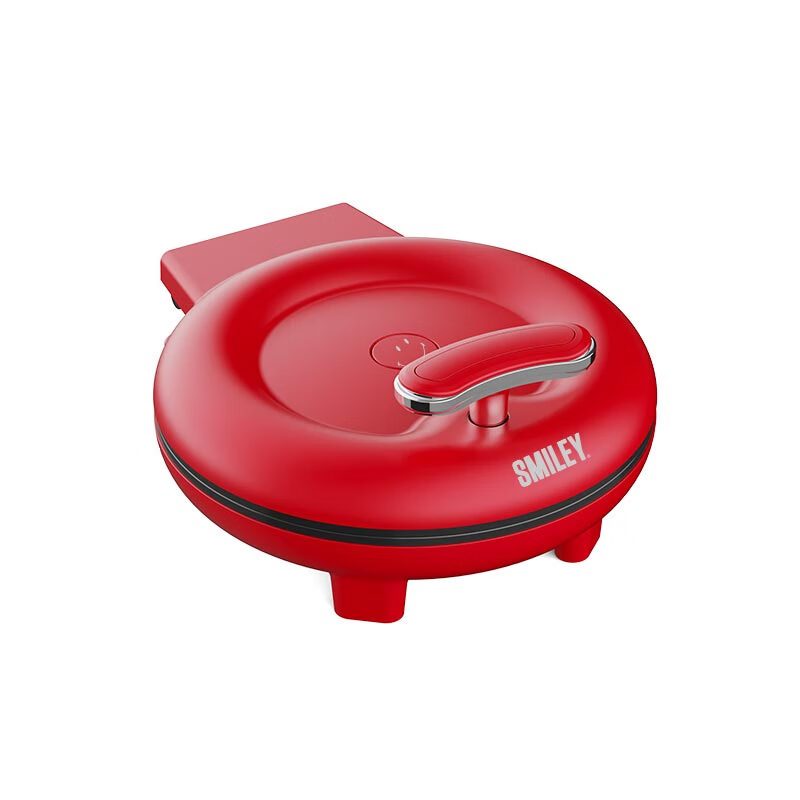 SMILEY 多功能电饼铛 SY-HBC1002红色高清大图