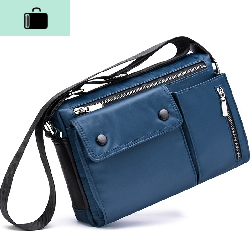 斜挎包潮款男式牛津布帆布背包夏季休闲挂包迷你包newlake男士斜挎包