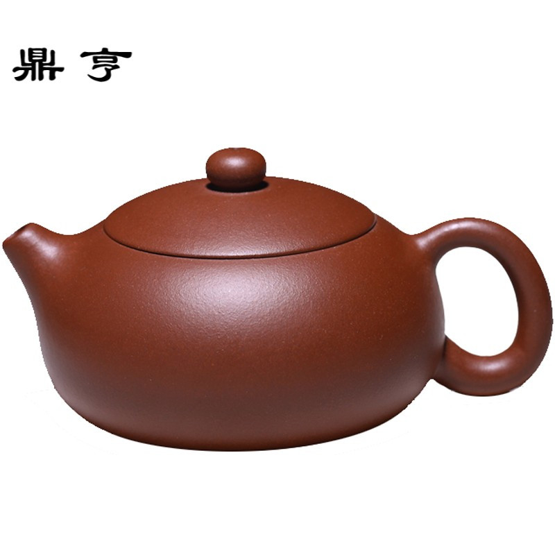 鼎亨宜兴名家紫砂壶 纯全手工紫泥泡茶壶球孔西施壶家用套装功夫