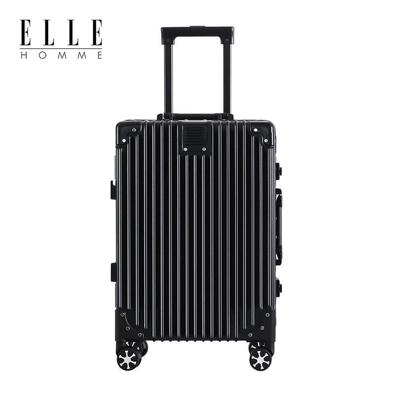 ELLE HOMME EH2309201 多功能铝框拉杆箱 20寸星耀黑