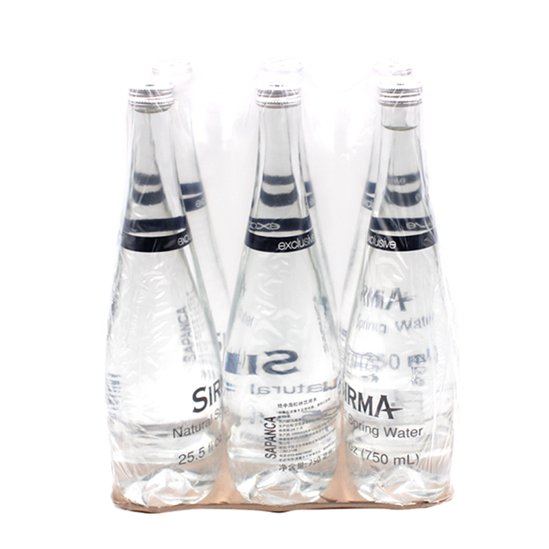地中海 天然矿泉 玻璃瓶750ml玻璃瓶750ml*6瓶整箱装