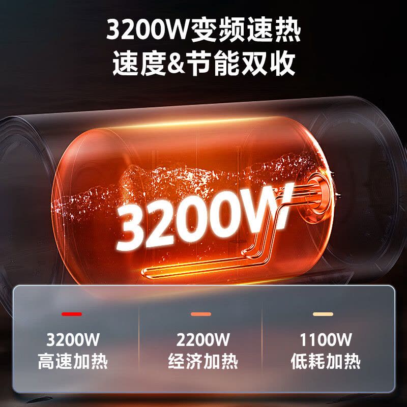 万家乐 60升电热水器60L家用 3200W大功率速热 一级能效 安全无电洗 智能抑菌 WIFI远程遥控D60-FW5图片