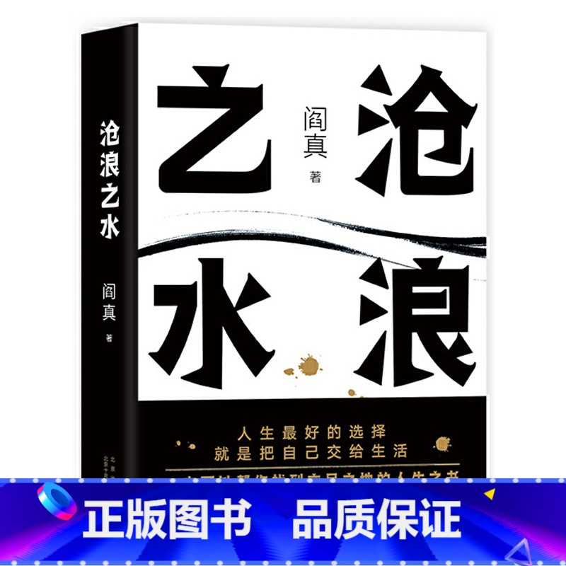 沧浪之水 【正版】沧浪之水 未删减版 电视剧岁月原著 阎真 经典官场小说 阎真长篇小说代表作 一本可以帮你找到立足之地