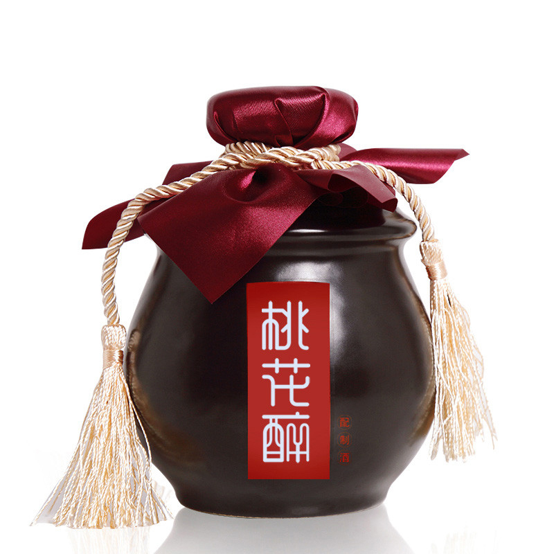 泸州老窖 桃花醉仙侠版 22度 500ml*6瓶 整箱 配制酒
