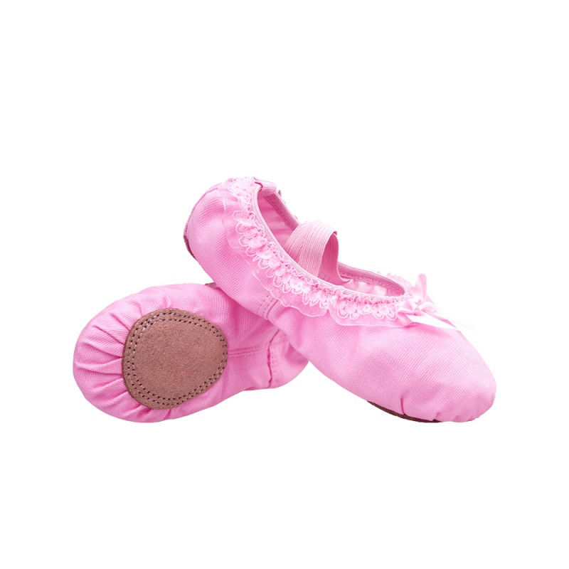 儿童舞蹈鞋女孩公主鞋女童练功鞋小孩的跳舞鞋幼儿园软底芭蕾舞鞋