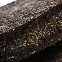 中粮中茶黑茶 湖南安化黑茶K15-7经典 金花茯砖HT2093润黑 手筑茯砖1kg