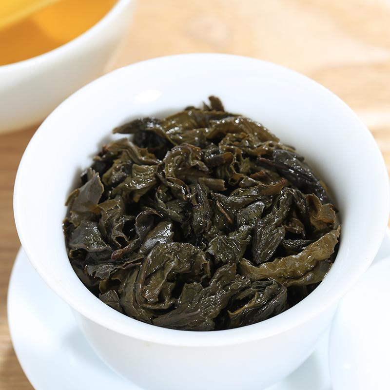 安溪茶叶铁观音 高山乌龙茶 碳培浓香型炭焙铁观音炒米香500g中闽与恩高清大图