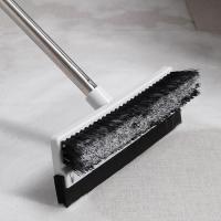 美丽雅 地板刷去污刮水两用刷浴室卫生间刮水器多功能长柄伸缩杆两用地板刷1个