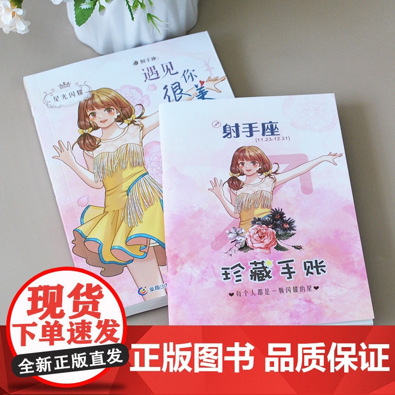 星光闪耀美少女十二星座小说射手座遇见你很美暖心校园故事书6-9-12周岁青少年青春成长励志小说初高中生故事儿童文学书高清大图