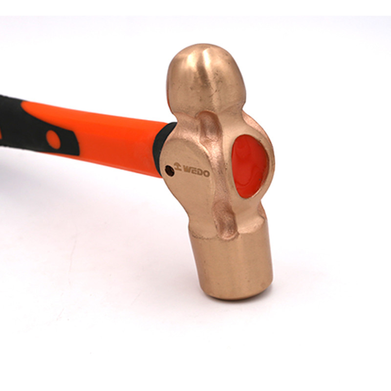 维度WEDO小号铜锤铍青铜锤防爆圆头锤(工业级) 0.75磅BE187-1004/1把高清大图