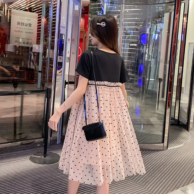 盛世尼曼孕妇夏装套装时尚款网红春秋上衣孕妇装夏天裙子洋气减龄连衣裙女