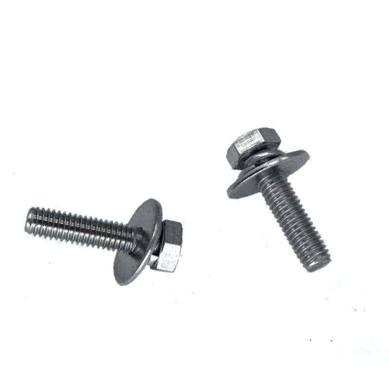 滇固六角组合螺栓不锈钢材质防锈耐用承重强设计精巧稳固可靠高清大图