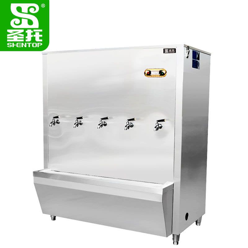 圣托(Shentop)DBA11五出水大容量开水器 大型电热开水器 商用全自动开水机 机场车站用热水箱图片