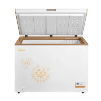 美的 (Midea) BD/BC-368KEM 368升卧式冰柜 单温一室 冷藏冷冻转换冷柜 商用家用 电子温控