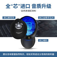 沐光助听器VHP-611老人耳聋耳背专用无线充电隐形年轻人耳内式单机