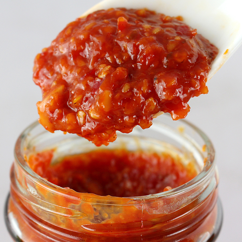 中邦桂林辣椒酱230gx4瓶装下饭酱佐餐酱拌拌面酱