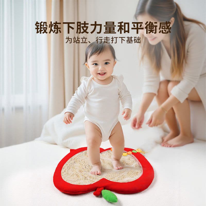 踩豆子婴儿玩具宝宝踩豆豆袋子睡眠安抚哄睡神器早教黄红豆可热敷图片