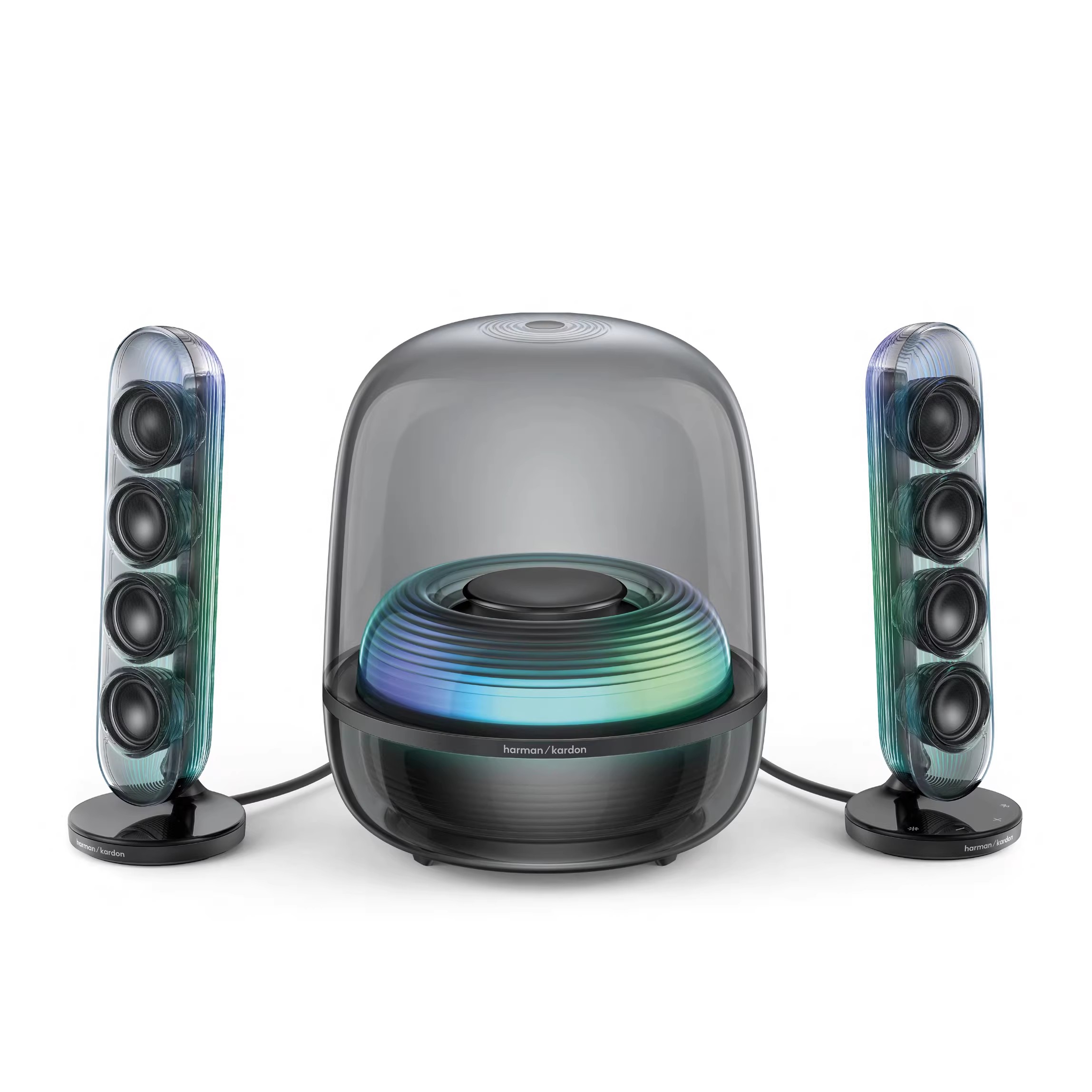 哈曼卡顿(Harman/Kardon)水晶5代 SoundSticks5 无线蓝牙音箱 桌面2.1电脑电视礼物音响高清大图