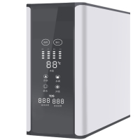希尔史密斯 800G净水器套装家用管线机加热直饮厨房自来水ro反渗透净水机纯水机厨下式过滤器即热 (象牙白)600G净