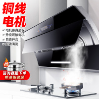 欢呼好太太 新款铜线双电机吸油烟机 智能挥手自动开合家用 自动清洗触控式侧吸式22m³/min大吸力抽油烟机单机T69