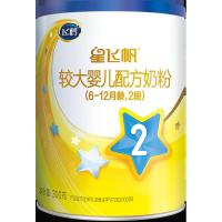 飞鹤星飞帆 较大婴儿配方奶粉 2段(6-12个月婴幼儿适用) 300g送好奇纸尿裤+高洁丝夜安裤[祥瑞礼盒]