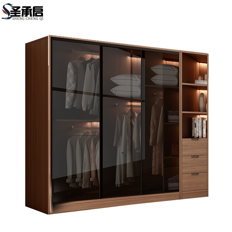 圣承启衣帽柜240cm台高清大图