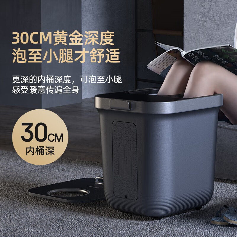 凯诗捷(KASJ)泡脚桶全自动按摩恒温加热杀菌过膝高深足疗洗脚盆 Z201(单 位:个)高清大图
