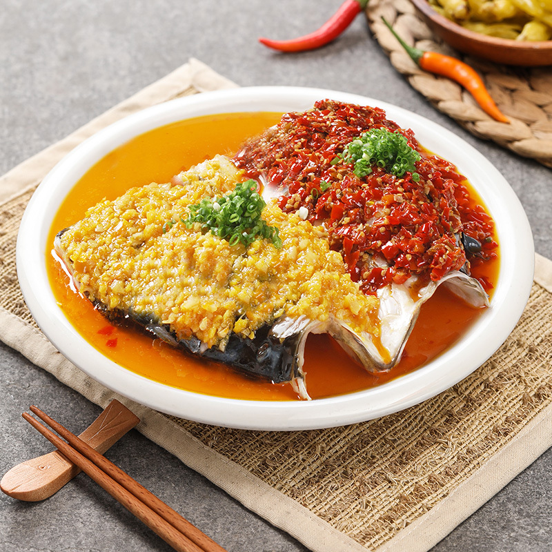 李记乐宝双椒鱼头180g*2袋剁椒鱼头调料佐料香辣浓郁辣椒料鲜香可口