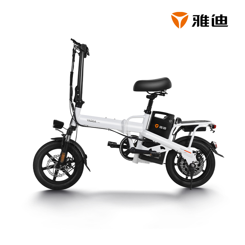 雅迪(yadea)电动车 M321PRO 代驾折叠车长续航48V20AH M321白色
