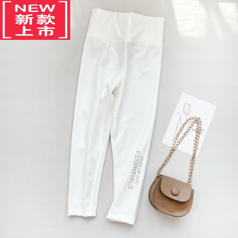 可莉允女童打底裤加绒加厚秋冬外穿洋气鲨鱼裤女宝宝长裤棉裤儿童保暖裤