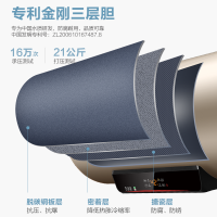 Leader海尔智家出品电热水器60升双管加热 3300W变频速热 预约洗浴家用卫生间 P3
