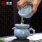 家柏饰(CORATED)仿宋汝窑茶具整套陶瓷茶杯家用开片泡茶盖碗茶壶功夫茶具套装