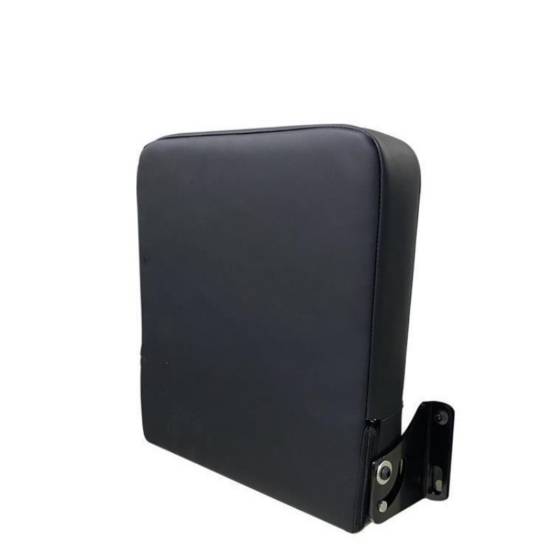 麦格尚 自动回弹折叠座椅ZDY2537 救护车火车医院靠背加厚汽车翻板椅自动回弹折叠座椅房车配件 黑色高清大图