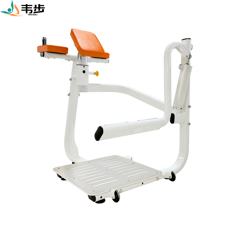 韦步康养系列中老年人社区健身房运动设备腿部胸肩手臂液压器械 N11后抬腿训练器