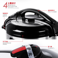 利仁(Liven)电压力锅高压锅多功能家用5L大容量电压力煲可预约电饭锅电饭煲电炖锅西施压力煲DNG-500A不锈钢色