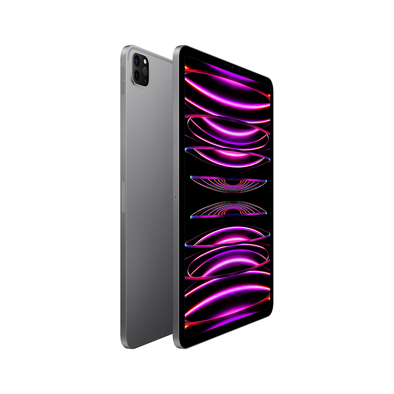 Apple iPad Pro 11英寸平板电脑 2022年款 512G WLAN版 M2芯片 Liquid视网膜屏 MNXH3CH/A 深空灰色
