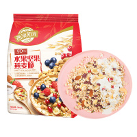 西麦 西澳阳光 50%水果坚果燕麦脆 代餐燕麦 即食燕麦片 营养早餐 谷物冲饮 干吃零食轻食燕麦脆350g