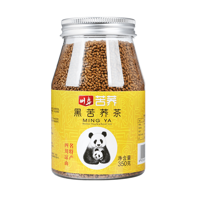 明芽苦荞茶四川大凉山特产全株苦荞麦花草茶花茶350g