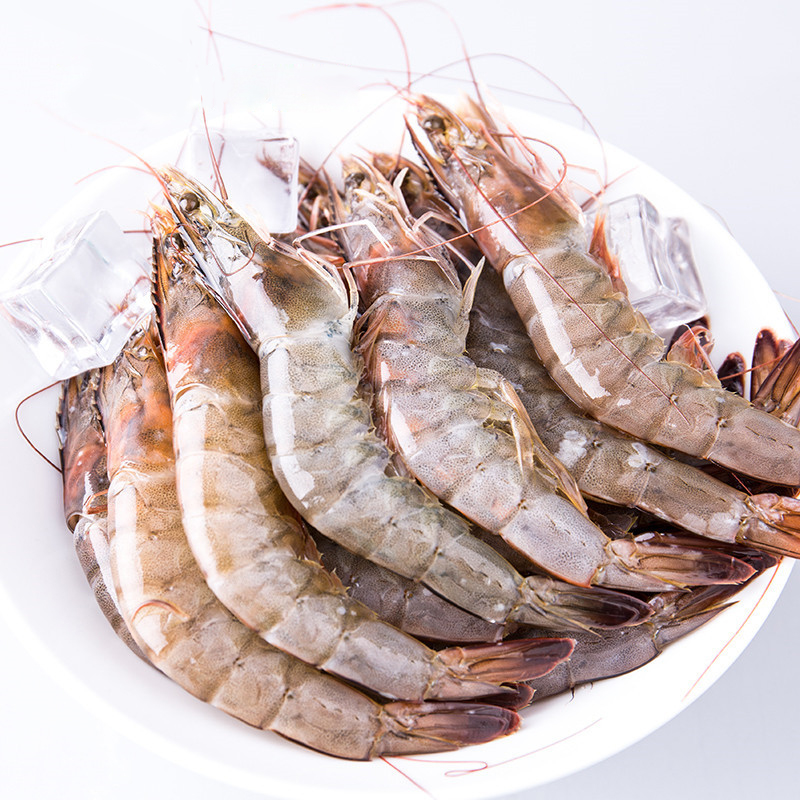 海洋岛HAIYANGDAO 泰国进口青虾1.7kg(68-85头/盒 )虾类 盒装 海产冷冻虾 大连特色海鲜高清大图