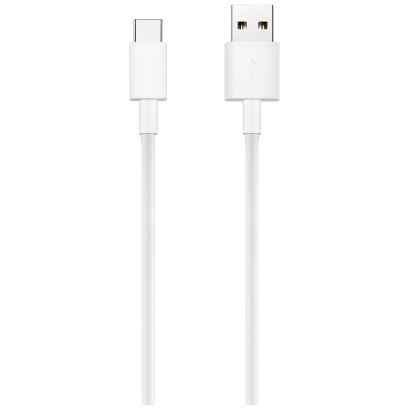 HUAWEI/华为原装正品数据线Type-C接口数据线 3A超级快充线手机充电线 CP51 长度1m 白色