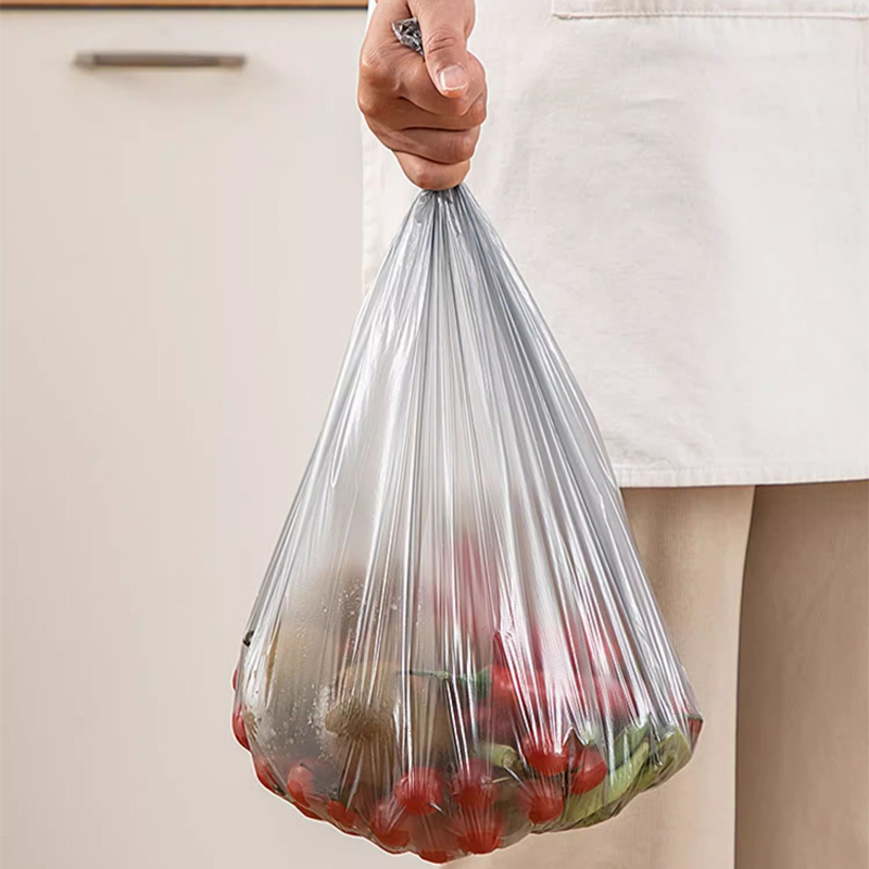 海亚森TK-8113加厚平口垃圾袋90*110cm单面3丝 灰色50只/包高清大图