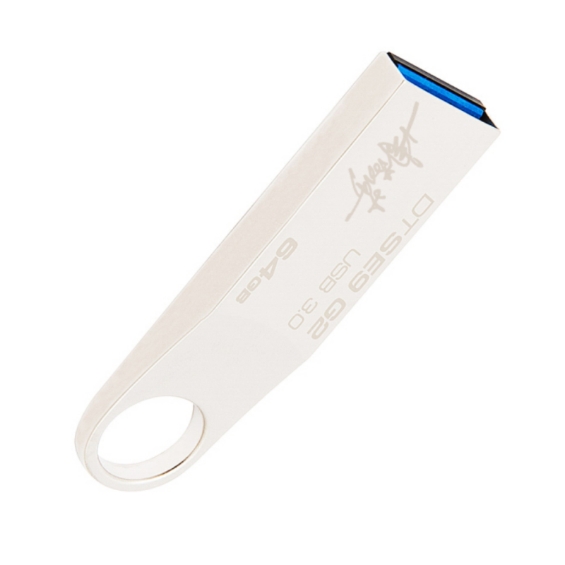 金士顿（Kingston）DTSE9G2 64GB U盘 个性化 自定义定制 金属车载U盘