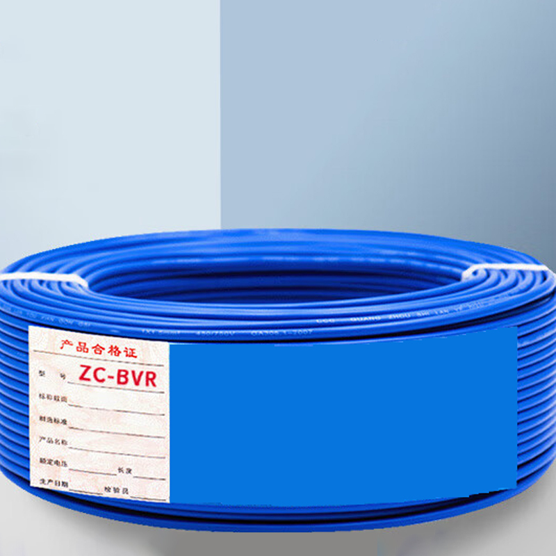 汇特益 6平方电线 6mm²/阻燃/蓝色ZC-BVR6 100米/卷 (单位:卷)