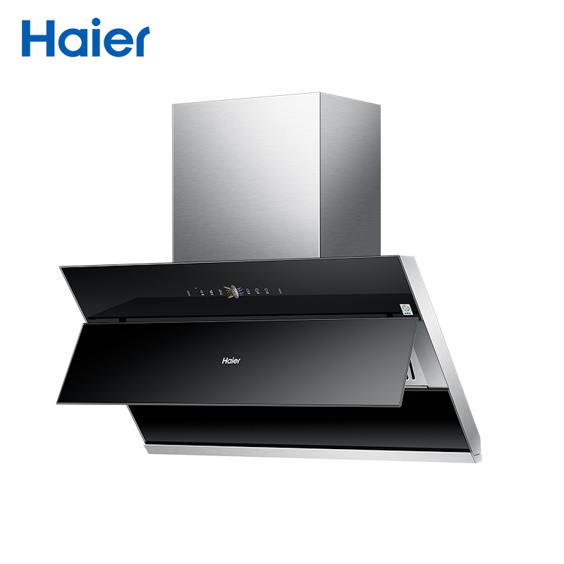 海尔(Haier)23m³爆炒风量侧吸油烟机单机CXW-258-C3901U1 变频免清洗,智能自开合家用抽油烟机