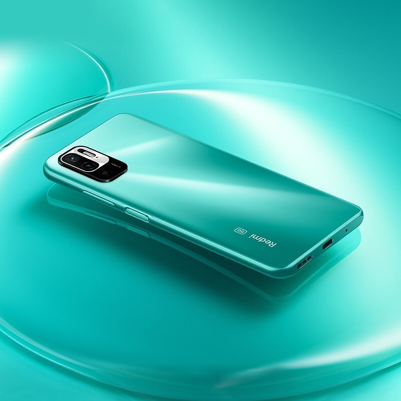 Redmi Note 10 5G 8+128GB 竹石青 5000mAh大电量 天玑700八核高性能芯片 4800万高清相机 FHD+全高清屏 双5G待机智能手机