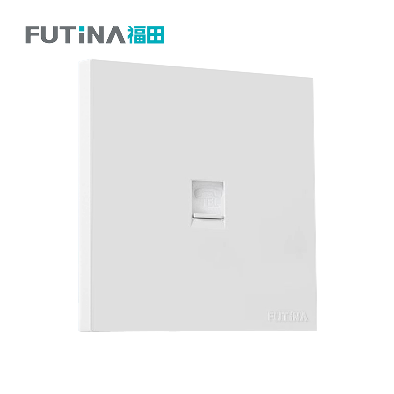 福田 开关 开关插座大面板电源墙壁暗装 一位电话 单位:个高清大图