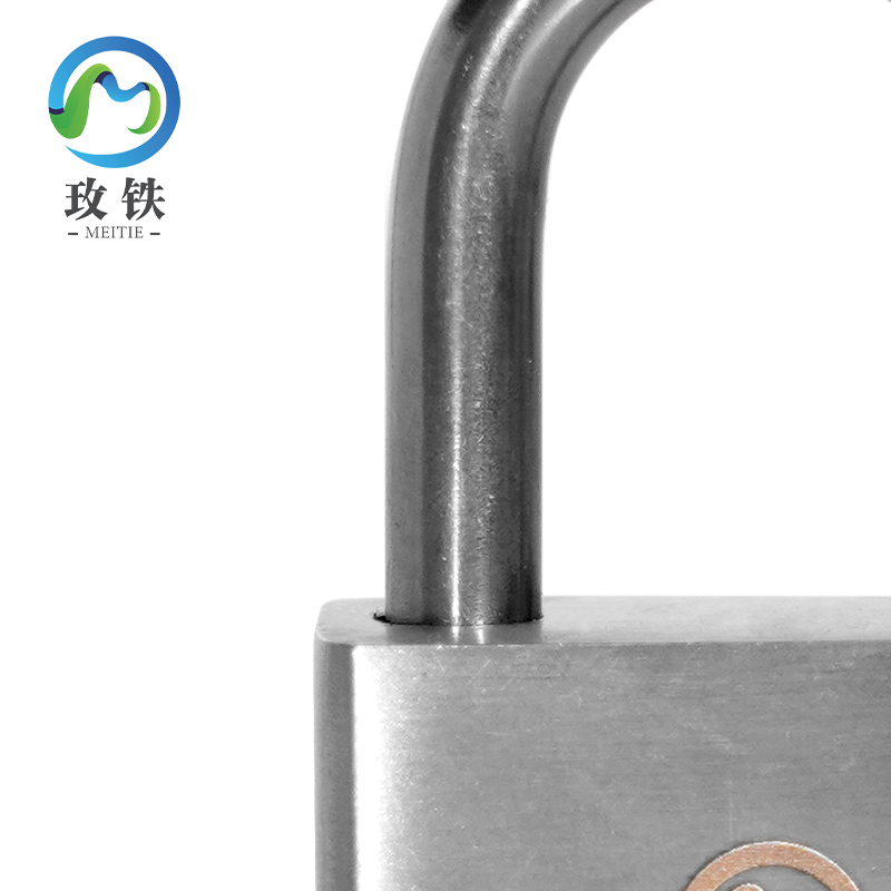 玫铁304不锈钢挂锁配4把钥匙30短梁(单开)把高清大图