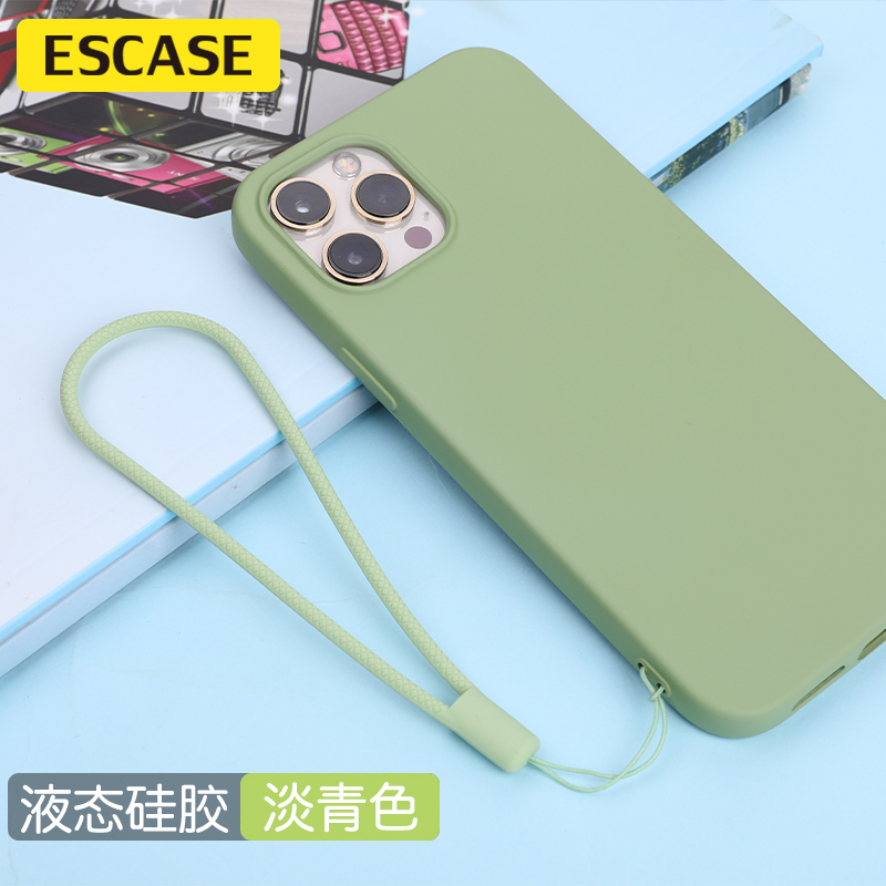 ESCASE 手机链相机硅胶手腕绳钱包U盘钥匙证件挂饰苹果iPhone12华为mate40等手机软款