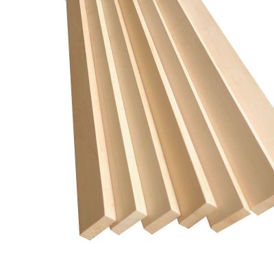 1厘米厚*5厘米宽 定做其他长度和数量 1*5cm松木条子扁条长条薄片diy