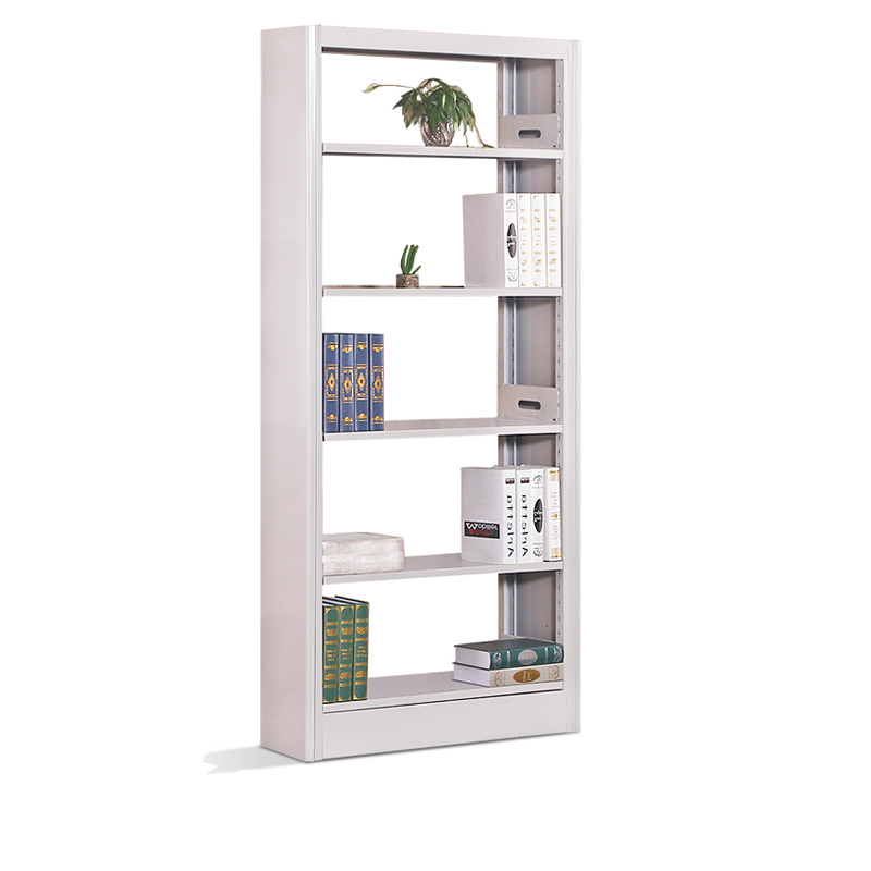 慧采云 钢制书架学校图书馆书店书籍室阅览室单面书架资料架单面一列一组